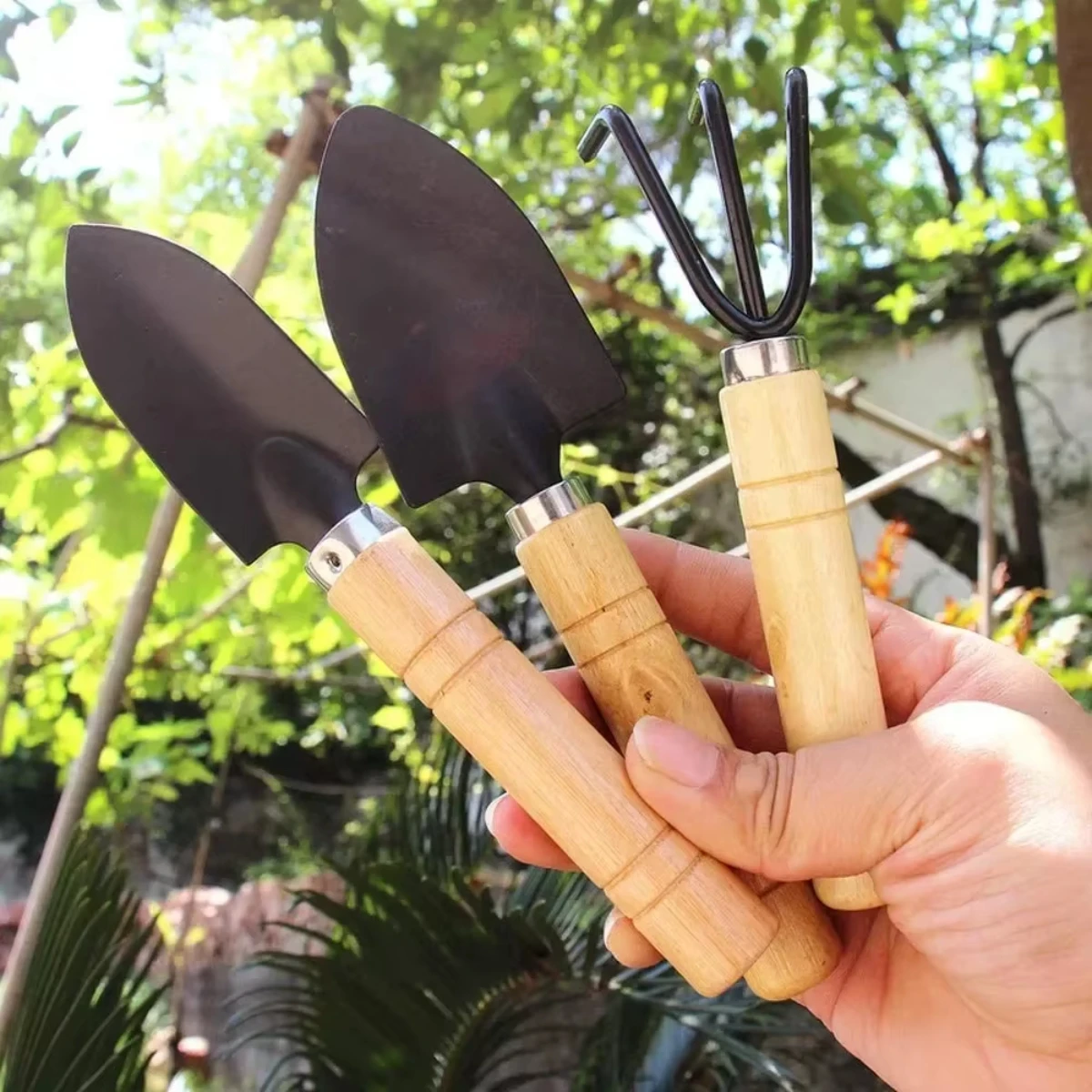 ชุดเครื่องมือทำสวนขนาดเล็ก 3 ช - Gardening Tools Vegetables บทวิจารณ์และราคา