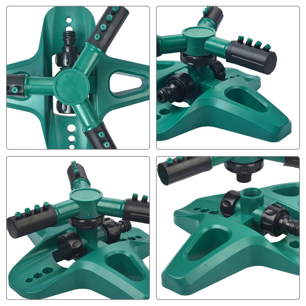 1 ชิ้น หัวฉีดน้ำอัตโนมัติ หมุน - Gardening Tools Vegetables บทวิจารณ์และราคา