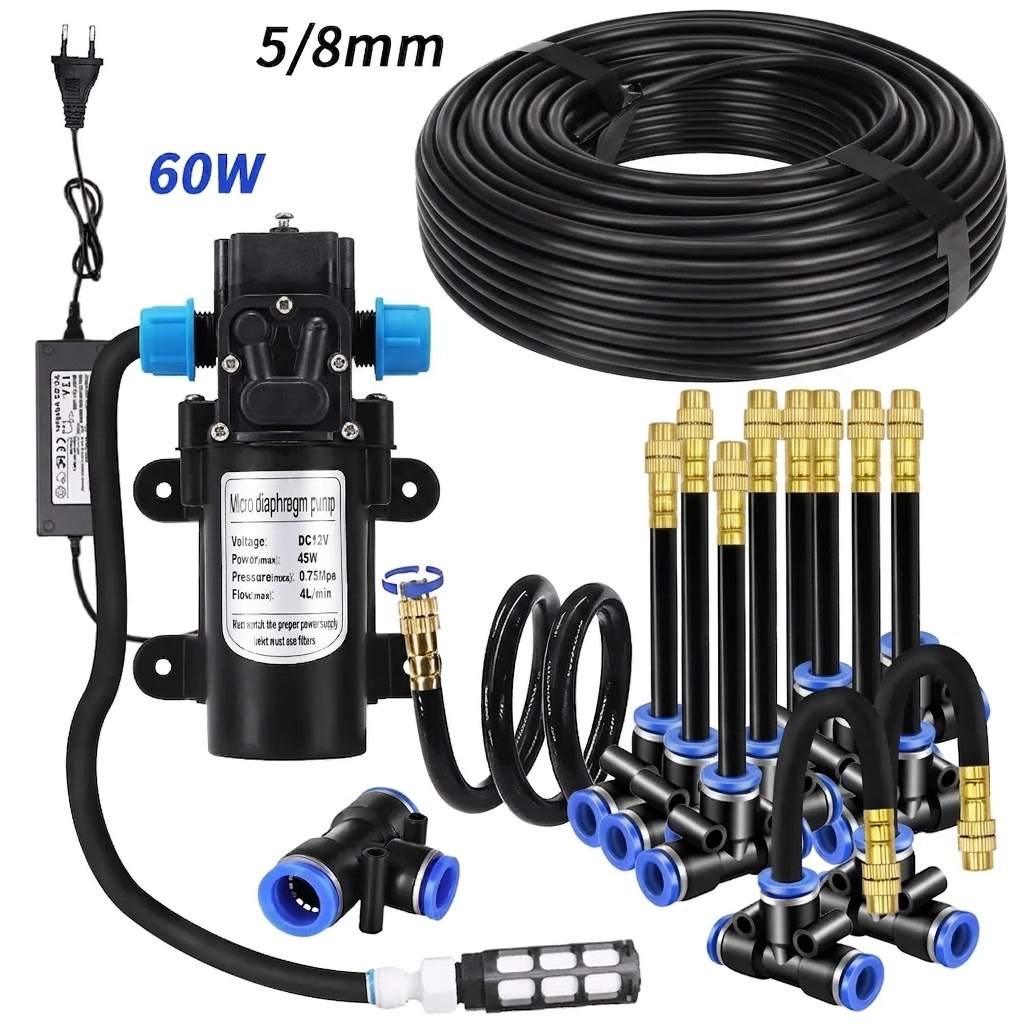 ชุดสเปรย์น้ำพร้อมสายยาง PE ขนา - Automatic Plant Waterer บทวิจารณ์และราคา
