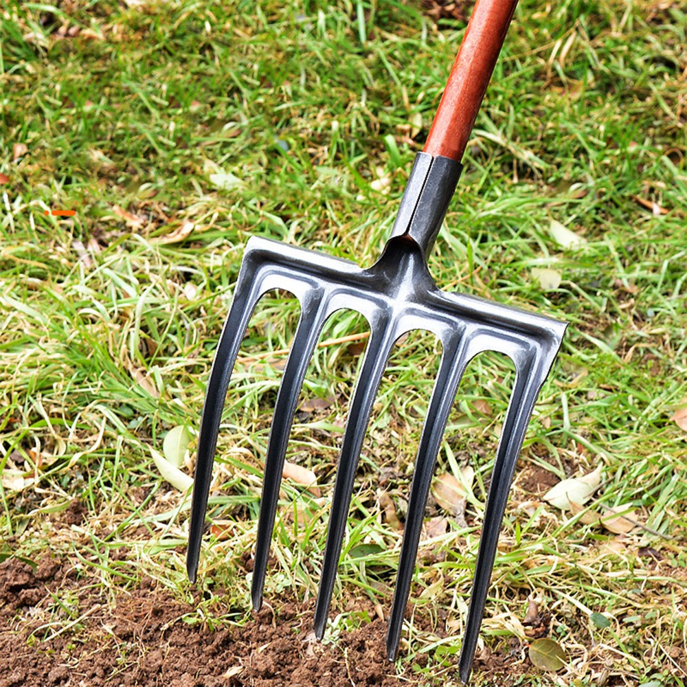 ส้อมขุดดินเหล็กกล้าคาร์บอนสูง  - Spade Digging Fork บทวิจารณ์และราคา